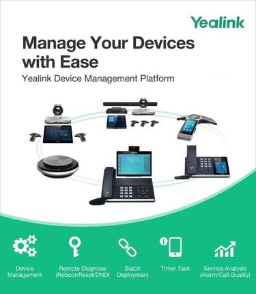 Yealink AX83H 1301013 Telefon Wi-Fi - zdjęcie 2