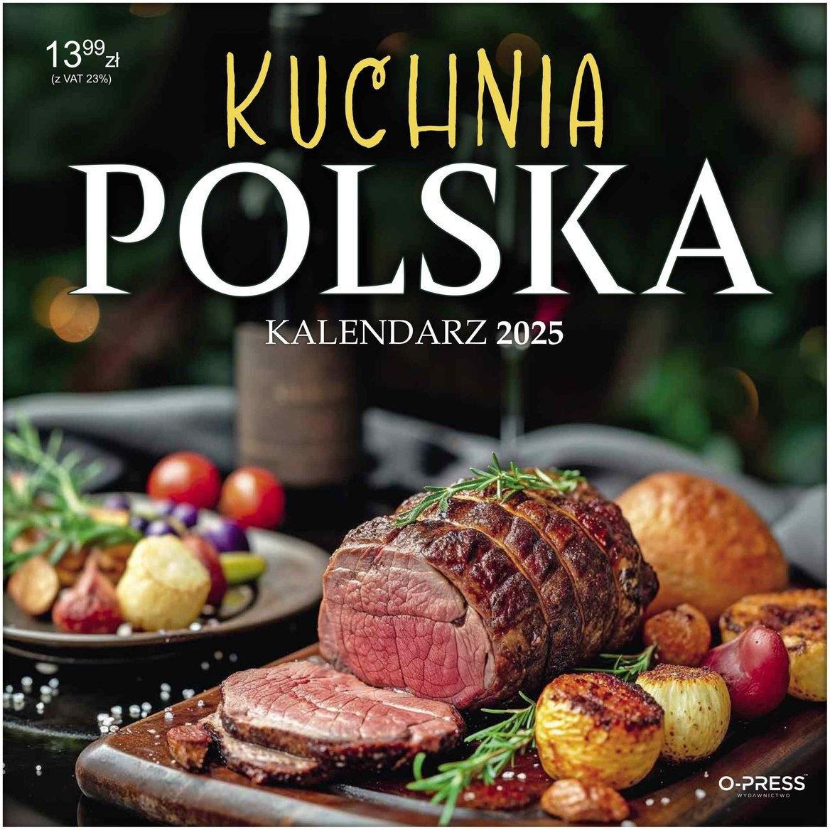 Zdjęcie Kalendarz 2025, Kuchnia Polska, ścienny - Bieżuń