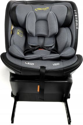 Summer Baby Vigo 40-150Cm Isofix I-Size Obrotowy 360° Rwf Z Nogą 0-36 kg Grafitowy - zdjęcie 4