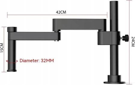 Techrebal Ramię Do U Stereoskopowego Uniwersalne 405Cm - zdjęcie 3