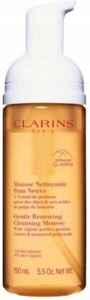 Clarins Gentle Renewing Cleansing Mousse Pianka 150ml - zdjęcie 2