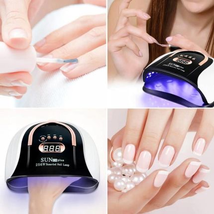 Evanda Profesjonalna Mocna Lampa Do Paznokci Hybryd Uv Led Nail Lamp C4 Plus 256W - zdjęcie 2
