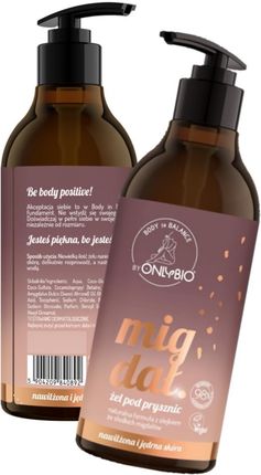 Only Bio Body In Balance Migdał Żel Pod Prysznic 400ml - zdjęcie 2