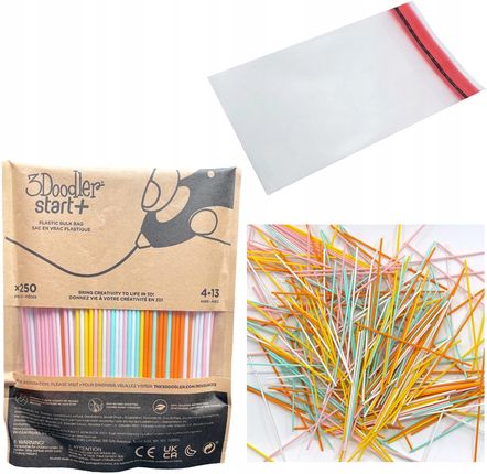 3Doodler Zapasowe Wkłady Filament do Długopisu 3D Start 24 sztuki (3DOODLERWKŁAD3DFILAMENT24SZTUKI+RÓŻOWY) - zdjęcie 2