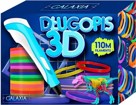 Galaxia Długopis 3D Dla Dzieci Drukarka 3 D Pen Zestaw i Wkłady Pla 110 Metrów (PRP) - zdjęcie 3