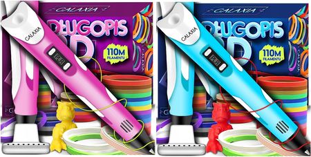 Galaxia Długopis 3D Dla Dzieci Drukarka 3 D Pen Zestaw i Wkłady Pla 110 Metrów (PRP) - zdjęcie 4
