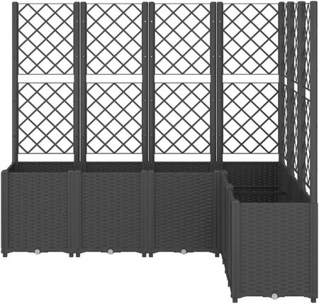 Dkd Home Decor Skrzynka Z Kratką Czarna 160X120X140cm Pp - zdjęcie 2