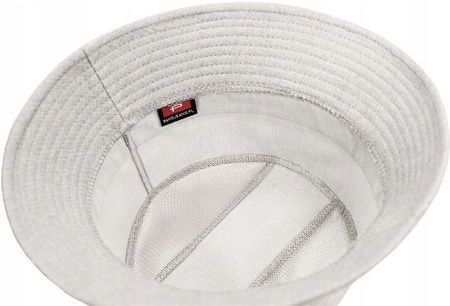 KAPELUSZ Letni z SIATKĄ Rybacki Bucket Hat POPIELATY Bawełniany Pako Jeans - zdjęcie 3