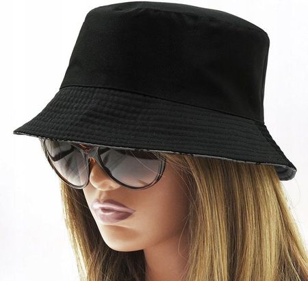 Letni KAPELUSZ wędkarski rybacki bucket hat DWUSTRONNY kolorowy - zdjęcie 3