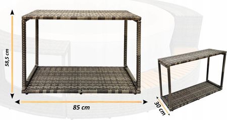 Szafka Do Kwadratowego Spa Z Drzwiami Thunder - zdjęcie 2