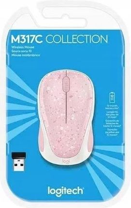 Logitech M317c Różowa (910006213) - zdjęcie 2