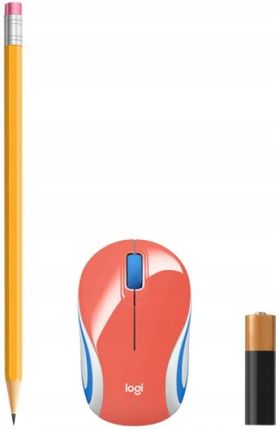 Logitech M187 Mini Coral (910005362) - zdjęcie 4