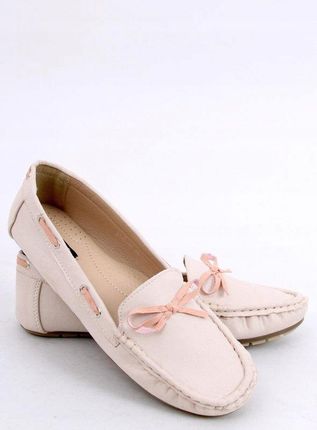 Mokasyny damskie klasyczne KAMILA BEIGE 38 - zdjęcie 3