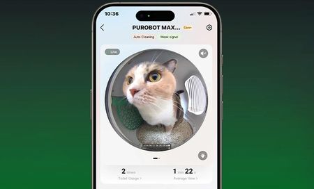 Samoczyszcząca kuweta Dla Kota PetKit Purbot Max Pro Kamera Ai Automatyczna 1775778057 - zdjęcie 2