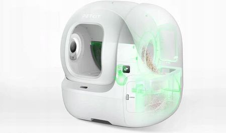 Samoczyszcząca kuweta Dla Kota PetKit Purbot Max Pro Kamera Ai Automatyczna 1775778057 - zdjęcie 4
