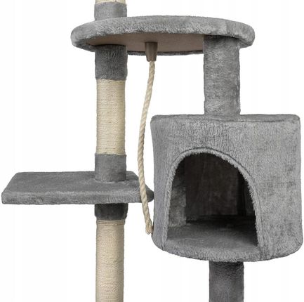 Happet Drapak Dla Kota Budka Platforma Słupek Piłka Ct12 115Cm 1754086544 - zdjęcie 3