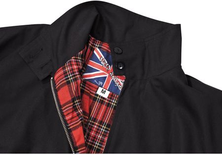 KURTKA ''ENGLISH STYLE'' CZARNA XXL - zdjęcie 2