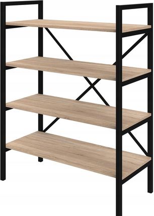 S&W Design Regał Loft Medium Lam 130X60 100X40 D4 Na Książki (Rml400040130D) - zdjęcie 4