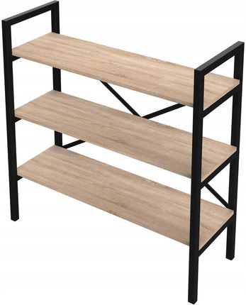 S&W Design Regał Loft Medium Lam 100X60 100X30 D3 Na Książki (Rml300030100D) - zdjęcie 3