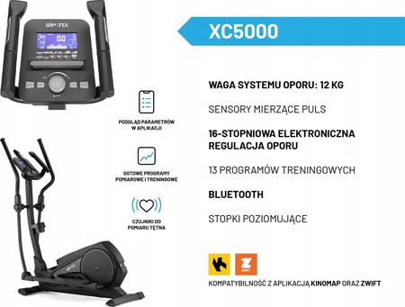 Gymtek Orbitrek Elektromagnetyczny Xc5000 - zdjęcie 4
