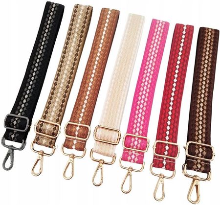 Pasek Na Ramię Do Torebki Torby Ozdobny Regulowany Pleciony 130 cm Pp39 - zdjęcie 2