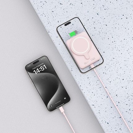 Tech-Protect Tech Protect Pb10 Lifemag Magsafe Power Bank 5000mAh Pink - zdjęcie 4