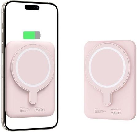 Tech-Protect Tech Protect Pb10 Lifemag Magsafe Power Bank 5000mAh Pink - zdjęcie 2