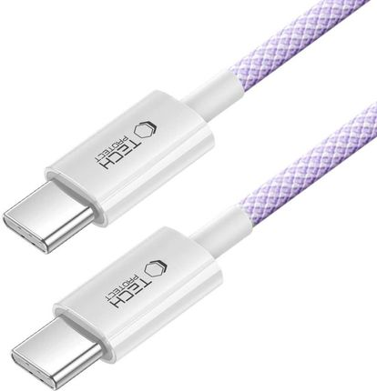Tech-Protect Ultraboost Lite Typ-C Kabel Pd60W/3A 200cm Mauve - zdjęcie 4