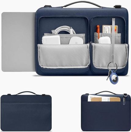 Tech-Protect Defender Bag Laptop 13-14 Navy Blue - zdjęcie 3
