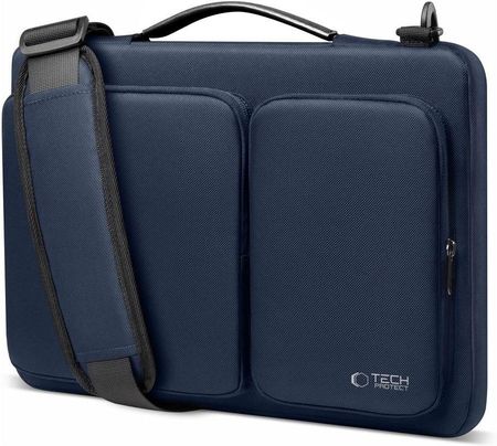 Tech-Protect Defender Bag Laptop 13-14 Navy Blue - zdjęcie 2