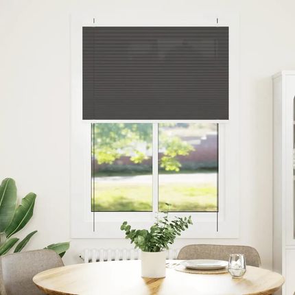 vidaXL Roleta Plisowana Czarna 85X100Cm Szerokość Tkaniny 84,4Cm (4015123) - zdjęcie 3