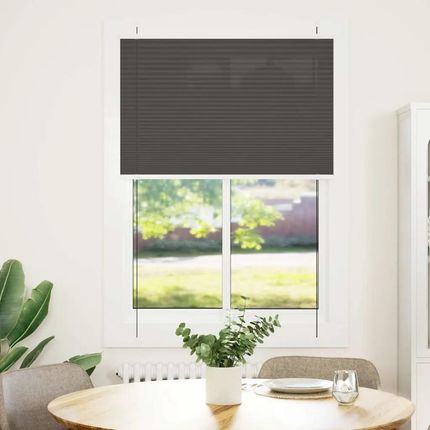 vidaXL Roleta Plisowana Czarna 90X100Cm Szerokość Tkaniny 89,4Cm (4015124) - zdjęcie 2