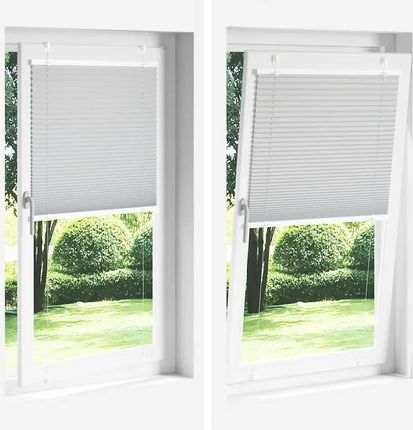 vidaXL Roleta Plisowana Antracytowa 100X200Cm Szerokość Tkaniny 99,4Cm (4015109) - zdjęcie 2