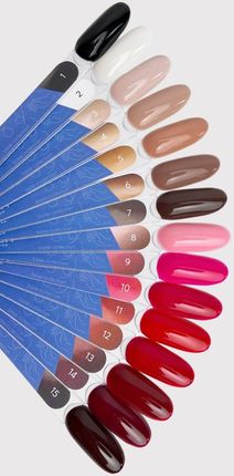 Touch Gel Polish 06 Jasno-Brązowy Kryjący Lakier Hybrydowy 9ml - zdjęcie 3