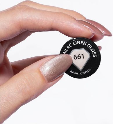 Semilac Lakier Hybrydowy 661 Linen Gloss 7ml - zdjęcie 2