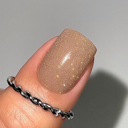 Slowianka Lakier Hybrydowy 486 Golden Flash 8G - zdjęcie 4