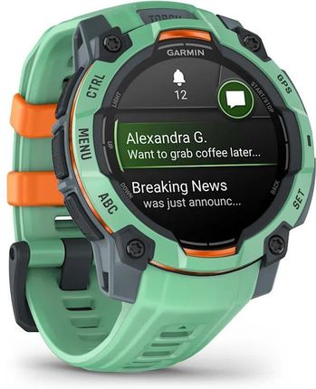 Garmin Instinct 3 45mm Zielony 010-02936-01 - zdjęcie 5