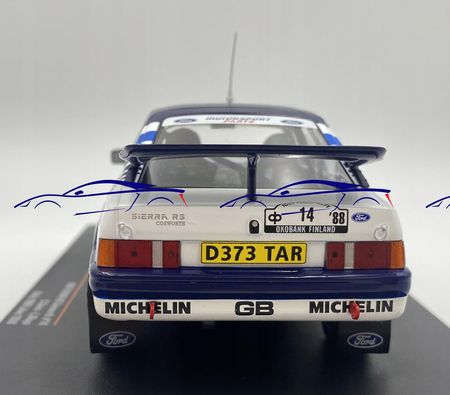 Ford Sierra Rs Cosworth 1988 1000 Lakes #14 Carlos Sainz model Ixo 1:24 1774121634 - zdjęcie 2