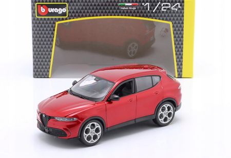 Alfa Romeo Tonale Suv 2022 Bburago 1:24 Czerwony Metalowy Model Samochodu 1774505149 - zdjęcie 2