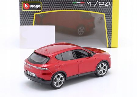 Alfa Romeo Tonale Suv 2022 Bburago 1:24 Czerwony Metalowy Model Samochodu 1774505149 - zdjęcie 5