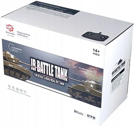 Heng Long Czołg zdalnie sterowany U.s. M26 Pershing 2.4GHz 1/30 Ir Dźwięk 1757688621 - zdjęcie 6