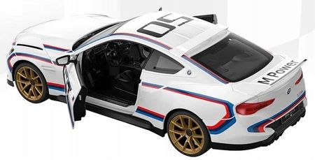 Duży samochód zdalnie sterowany Bmw 3 Csl Auto Rc Rastar na pilota Led 1775536640 - zdjęcie 3
