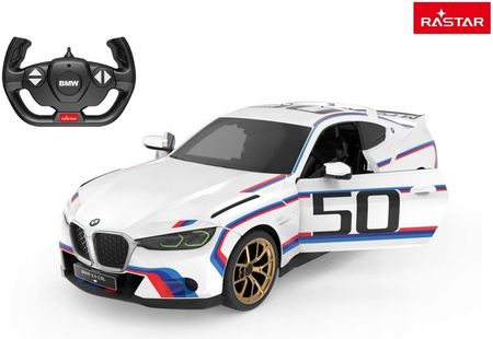 Duży samochód zdalnie sterowany Bmw 3 Csl Auto Rc Rastar na pilota Led 1775536640 - zdjęcie 5