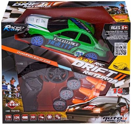Auto Do Driftu Na Pilota 1:24 Autko Zdalnie Sterowane Rc Drift 4x4 Subaru 1761331049 - zdjęcie 3