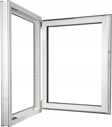 Alucon Okno Pcv 900x1200 Plastikowe Białe Prawe - zdjęcie 3