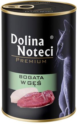 Dolina Noteci Premium Karma Mokra Dla Kota Gęś 24X400G - zdjęcie 2