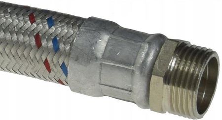 Wąż Antywibracyjny Do Hydroforu 1 Cal z kolanem 80CM uszczelka - zdjęcie 4