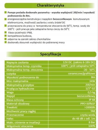 Pompa ogrodowa Fotton FT06 34W/20l - zdjęcie 2