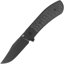 Zdjęcie Bestech Knives Nóż Składany Bestech Vestige Black Titanium Carbon Fiber Black Stonewashed Magnacut By Justin Lundquist Bt2411D - Grodzisk Mazowiecki