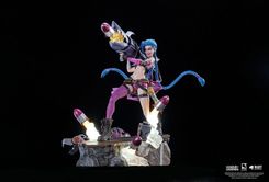 Zdjęcie Pure Arts League of Legends Statue 1/6 Jinx 32cm - Ząbki